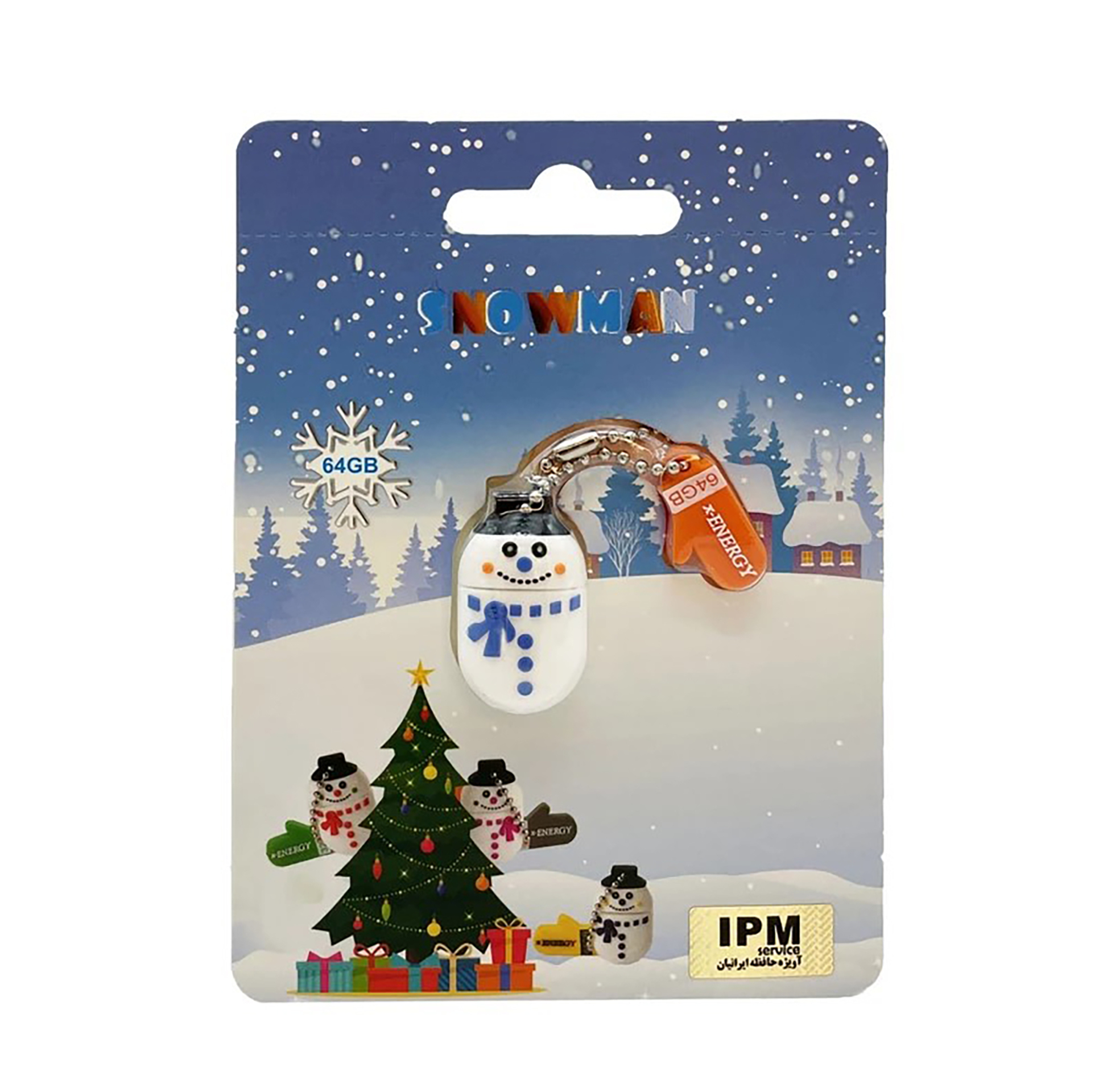  X-Energy-Snowman-USB2.0-64G-Flash-memory 