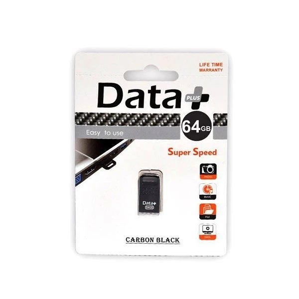  data-pluscarbon-black-usb2.0-64G-flash-memory 