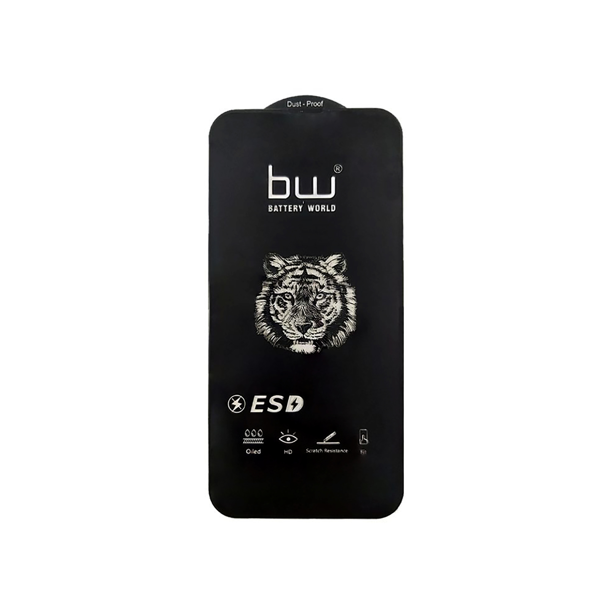  محافظ صفحه نمایش بی دبلیو مدل 2.5D 9H مناسب برای گوشی های آیفون 13/ آیفون 13 پرو 