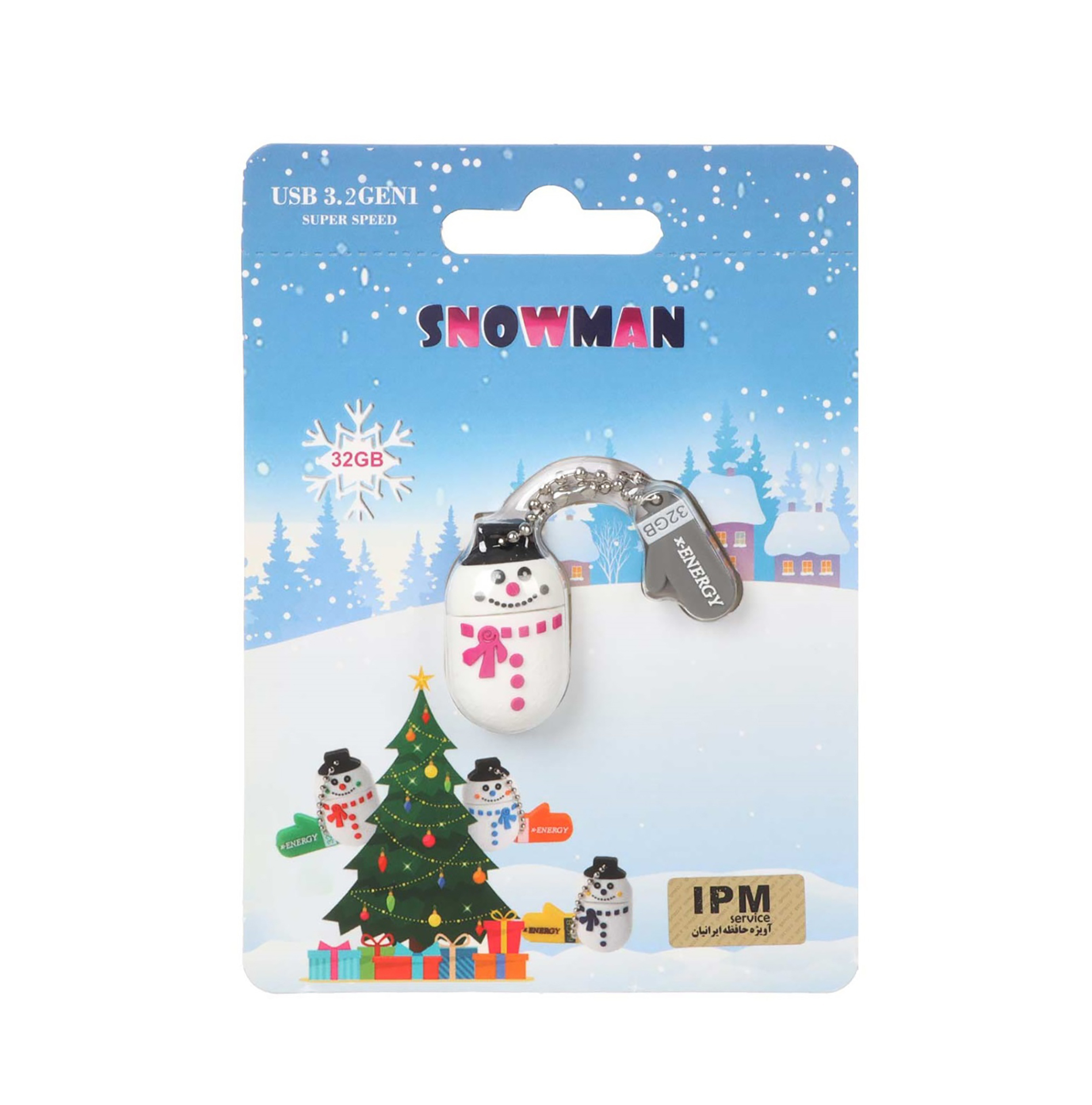  X-Energy-SnowMan-USB3.2-32G 