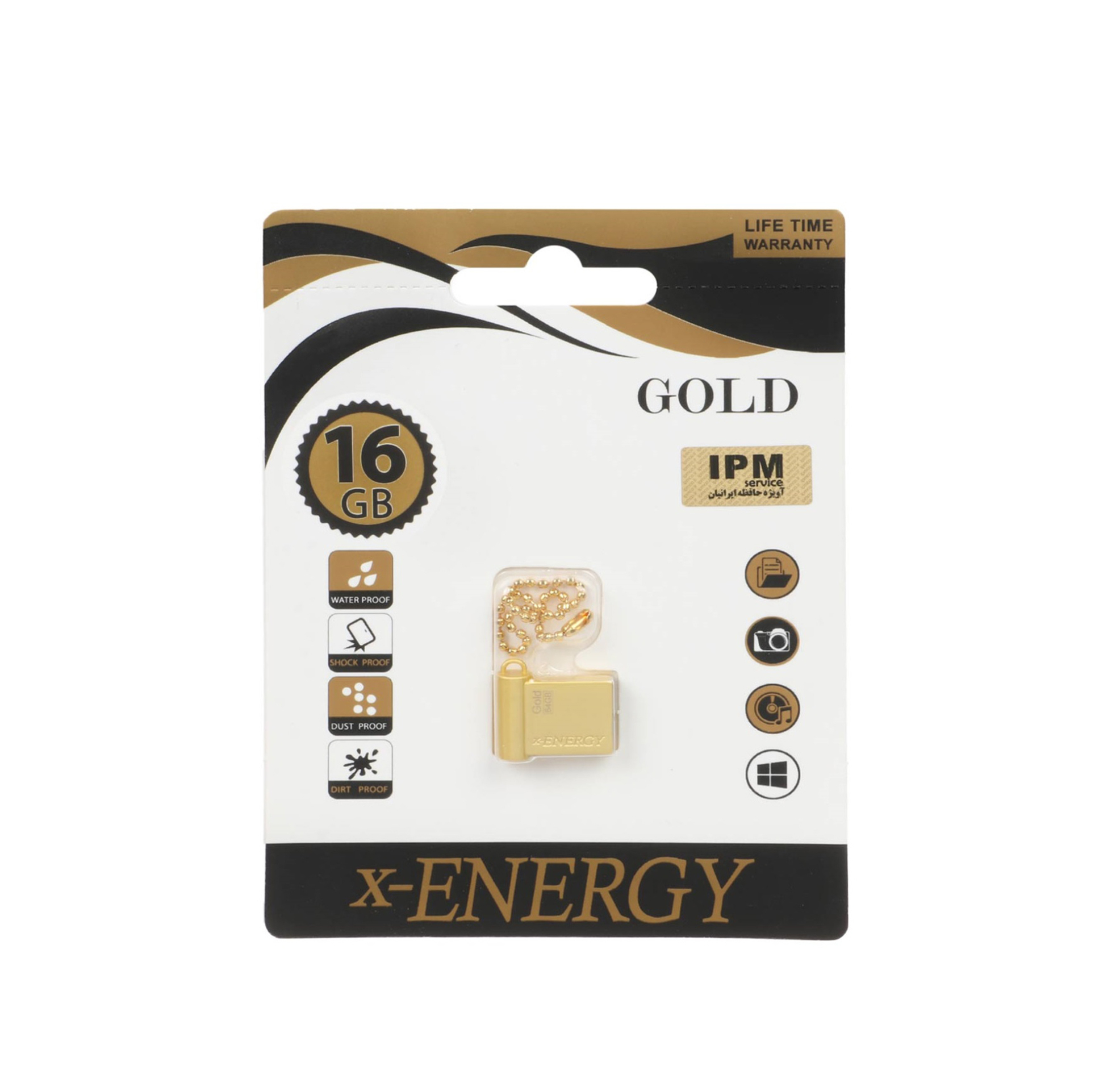  X-energy-Gold-USB2.0-16G 