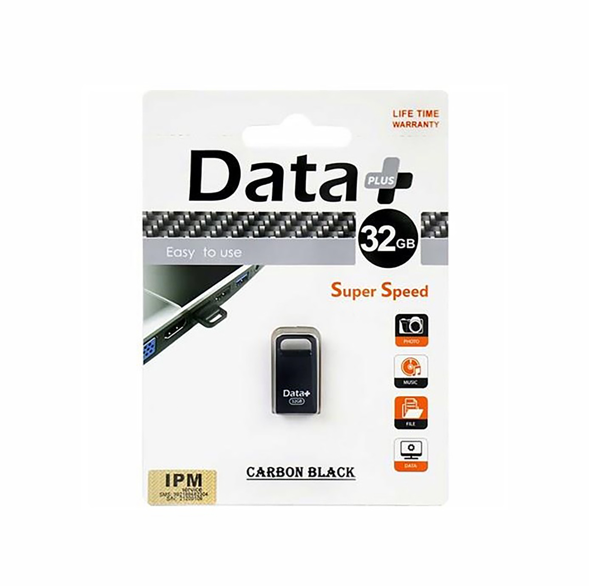  data-plus-carbon-black-usb2.0-32G 